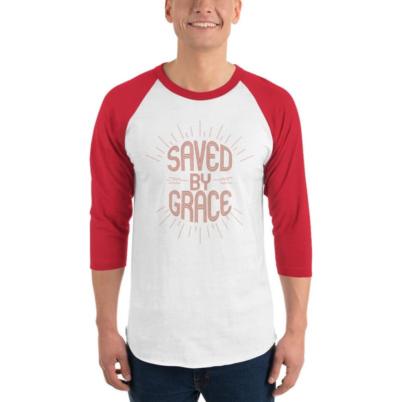 Saved by Grace Men’s 3/4 Sleeve Shirt Collection