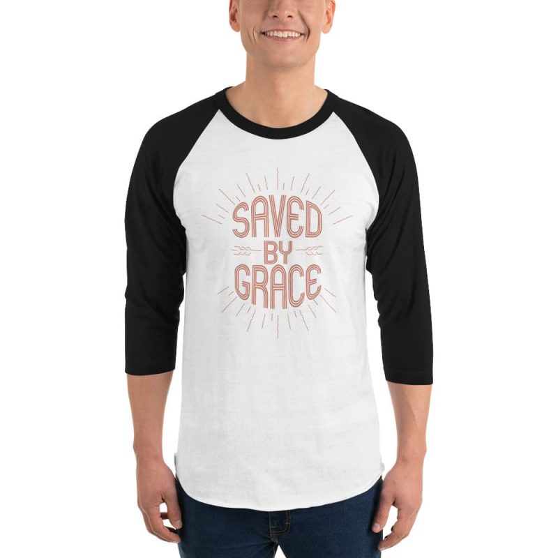 Saved by Grace Men’s 3/4 Sleeve Shirt Collection