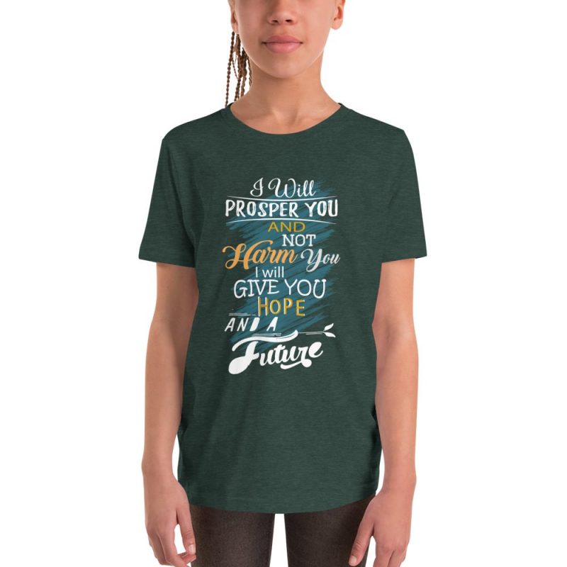 I Will Prosper You (Jeremiah 29:11) Kids T-Shirt