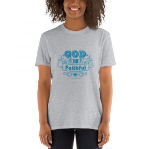 Feel Secured with 1 Corinthians 10:13 Women Short-Sleeve T-Shirt