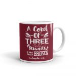 Cord of Three Strands (Ecclesiastes 4:12) Mug