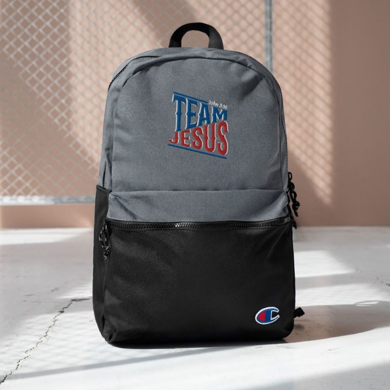 Team Jesus Backpack (Embroidered)