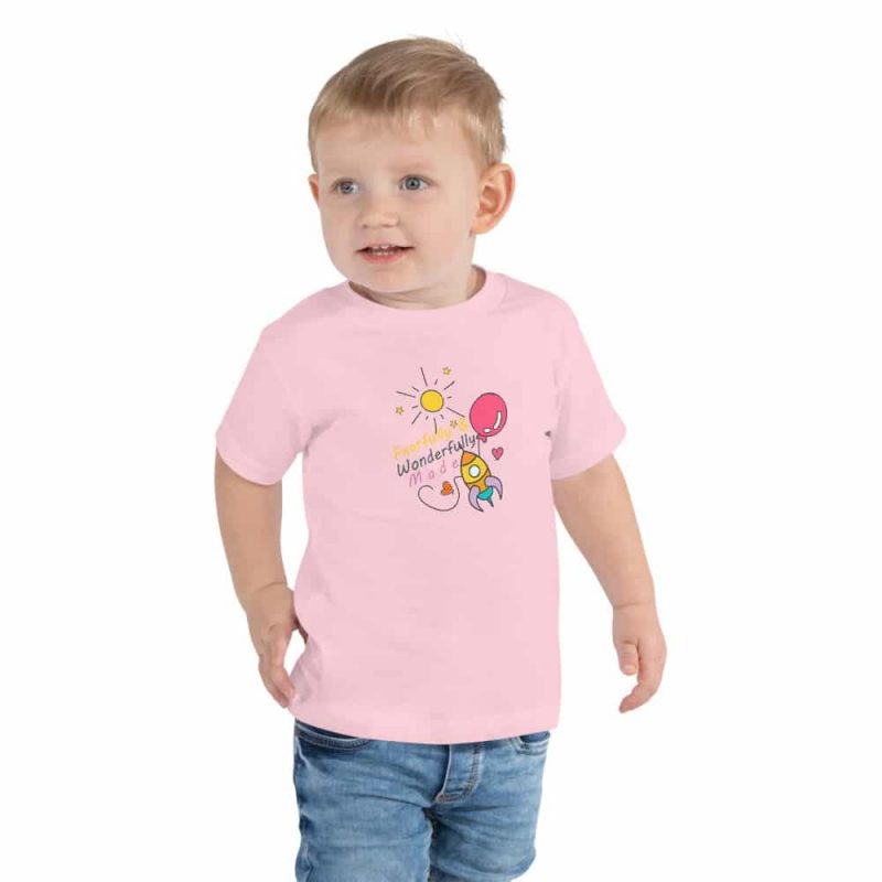 Psalm 139:14 Fearfully and Wonderfully Made Toddler T-Shirt