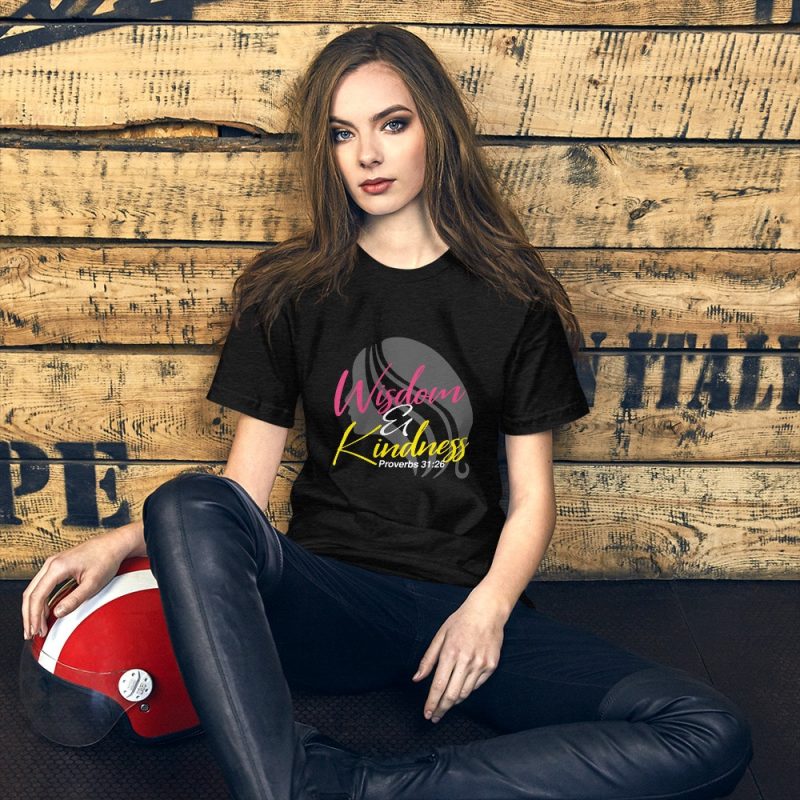 Proverbs 31:26 Wisdom and Kindness T-Shirt for Women